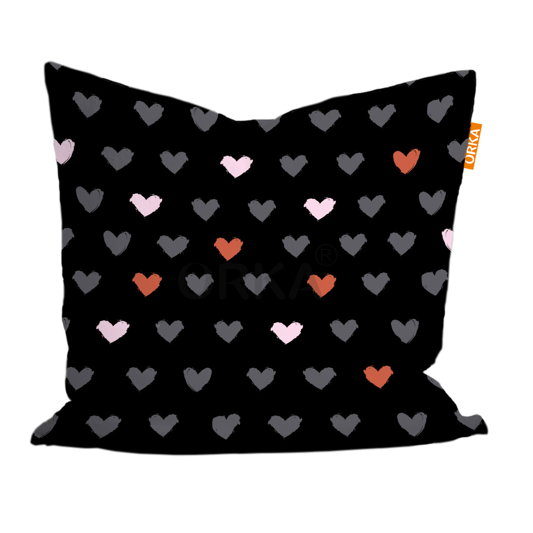 ORKA Valentine Theme Digital Printed Cushion 16 14"x14" Cover Only