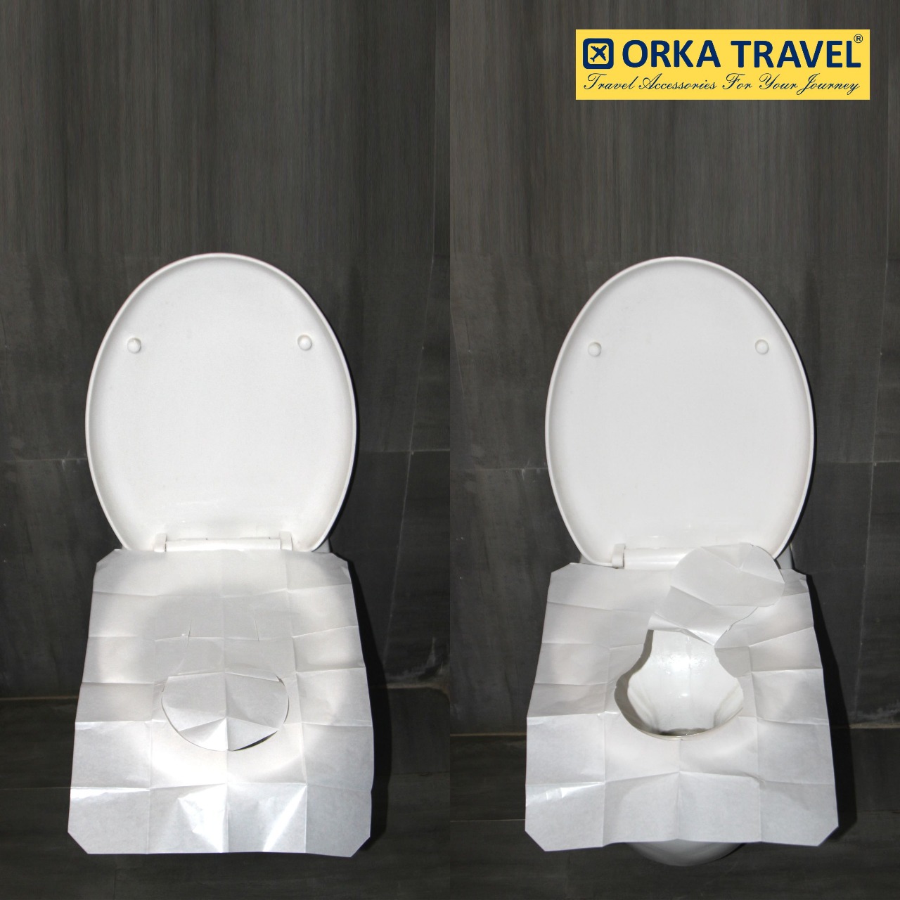 Orka Travel Toilet Seat Cover Disposable  
