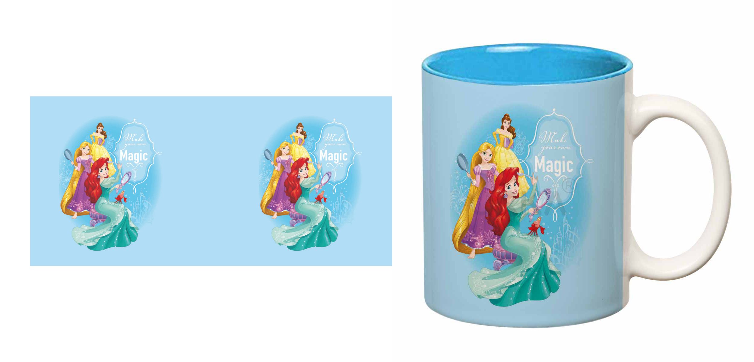 ORKA Coffee Mug Princess Theme 11 Oz 5  