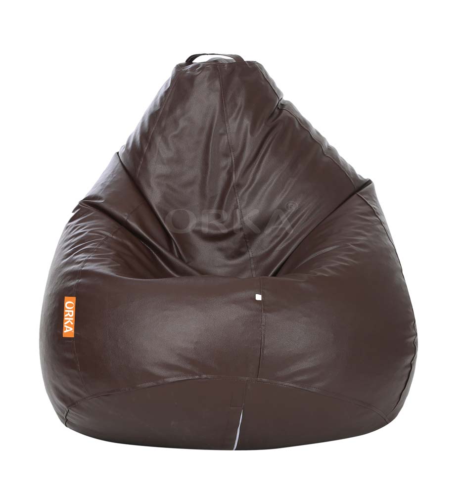 Orka Classic Brown Bean Bag XL Cover Only  