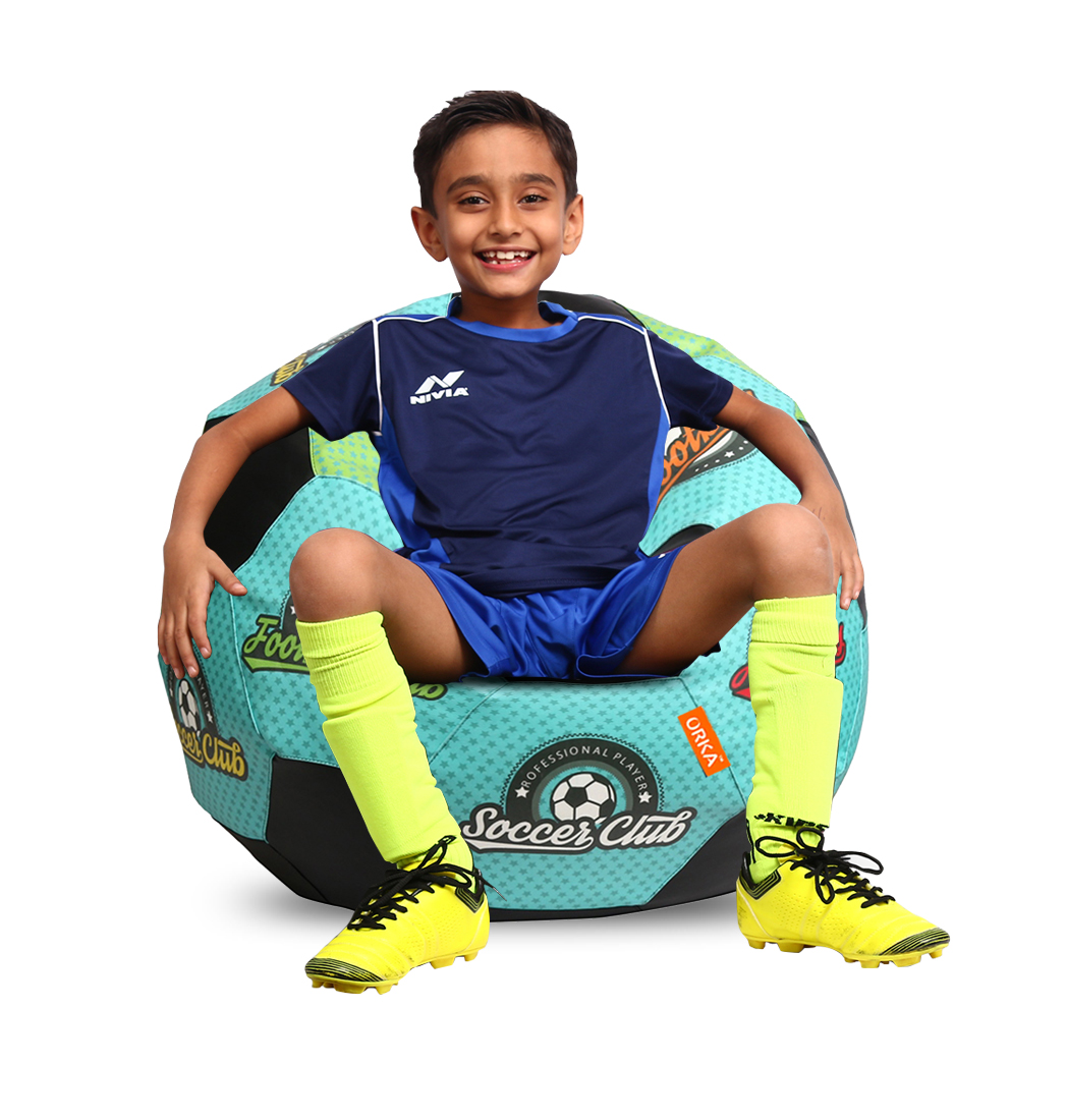 ORKA KIDS SPORTS8 BEAN BAG WITH PUFFY        