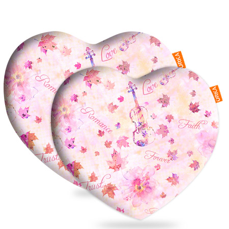 ORKA Valentine Theme  Heart Cushions Combo 60  