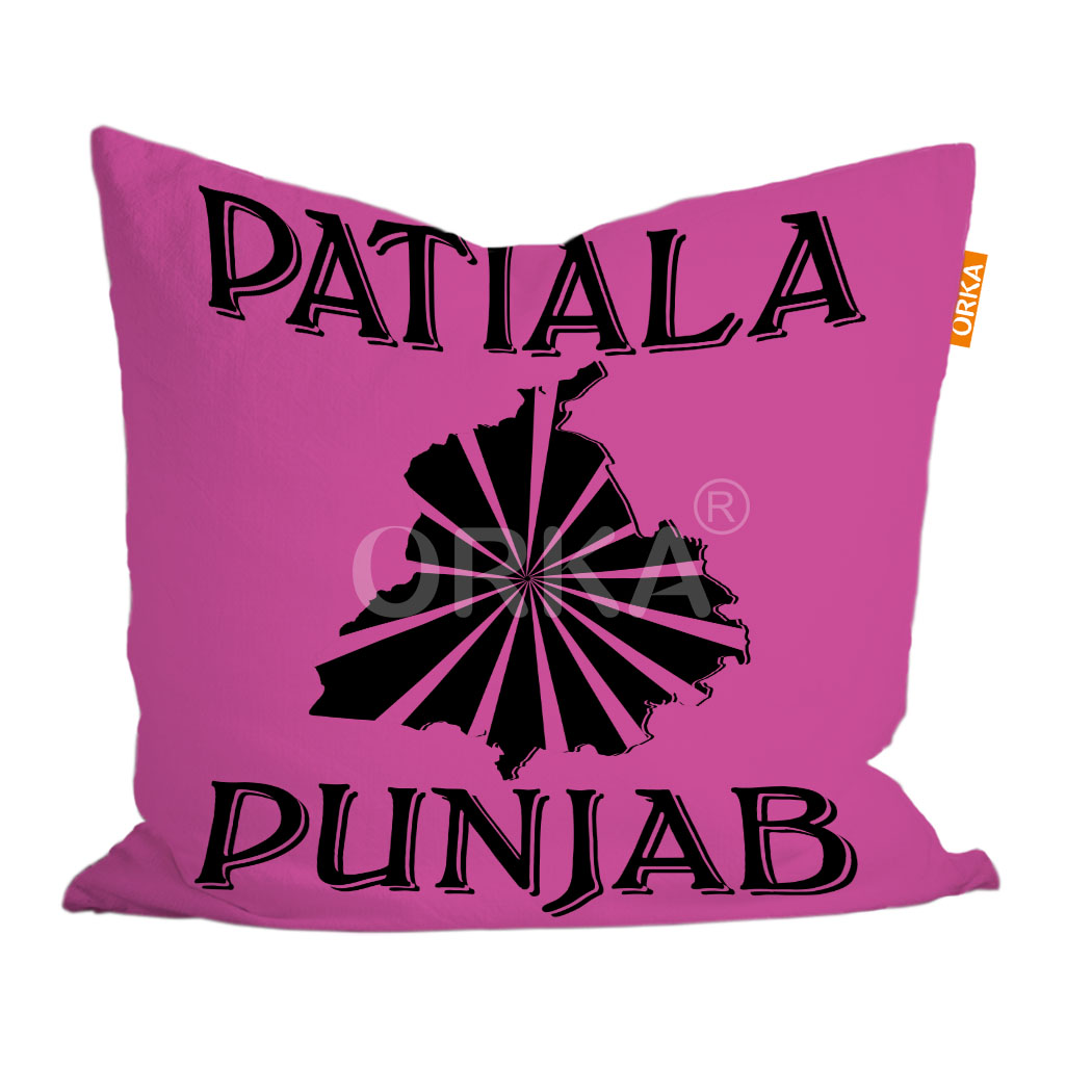 ORKA Punjabi Theme Digital Printed Cushion 35  