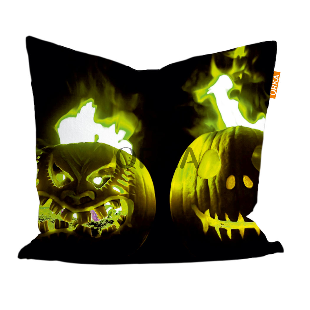 ORKA Digital Printed Halloween Cushion  24  