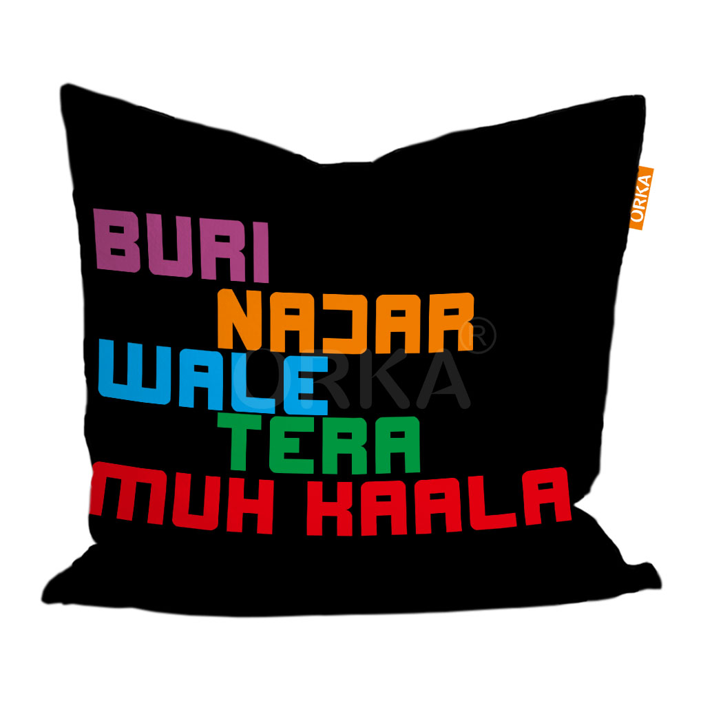 ORKA Punjabi Theme Digital Printed Cushion 1  
