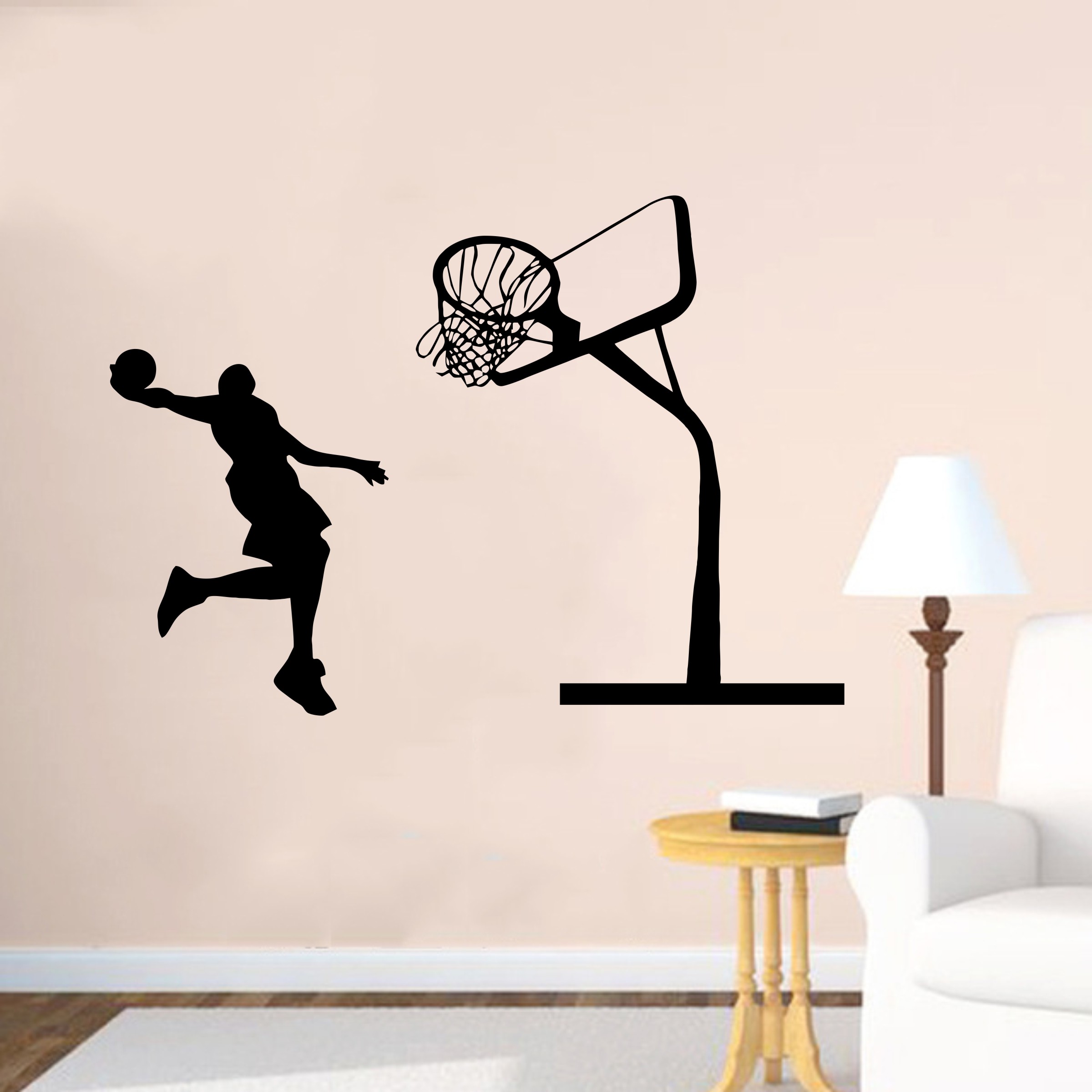 ORKA Basketball Wall Decal Sticker 16  