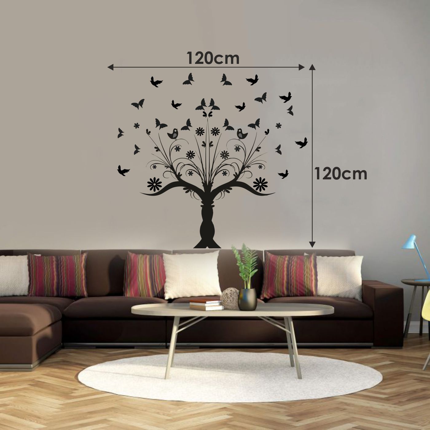 ORKA Butterfly Wall Decal Sticker 2  
