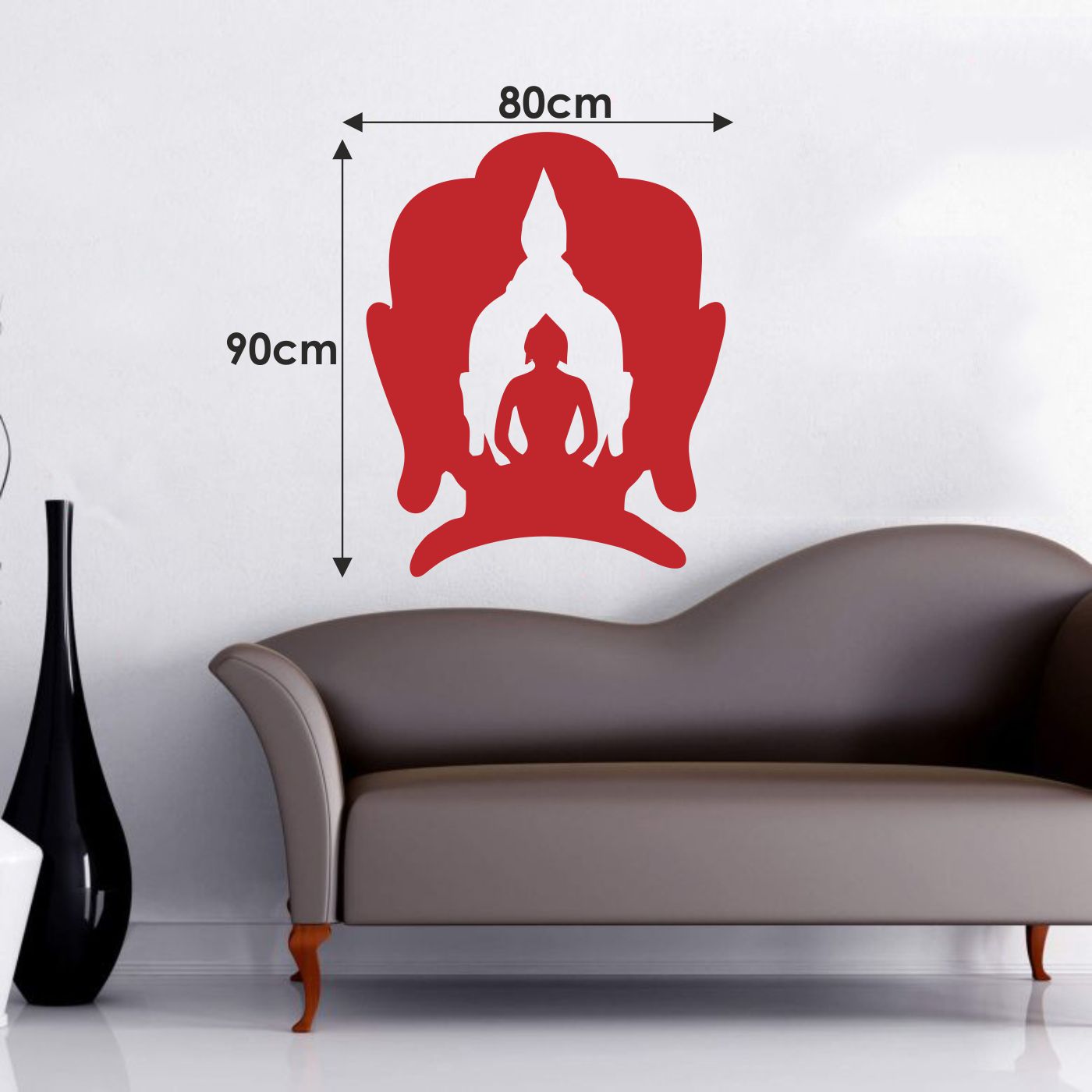ORKA Buddha Wall Sticker 15   XL 
