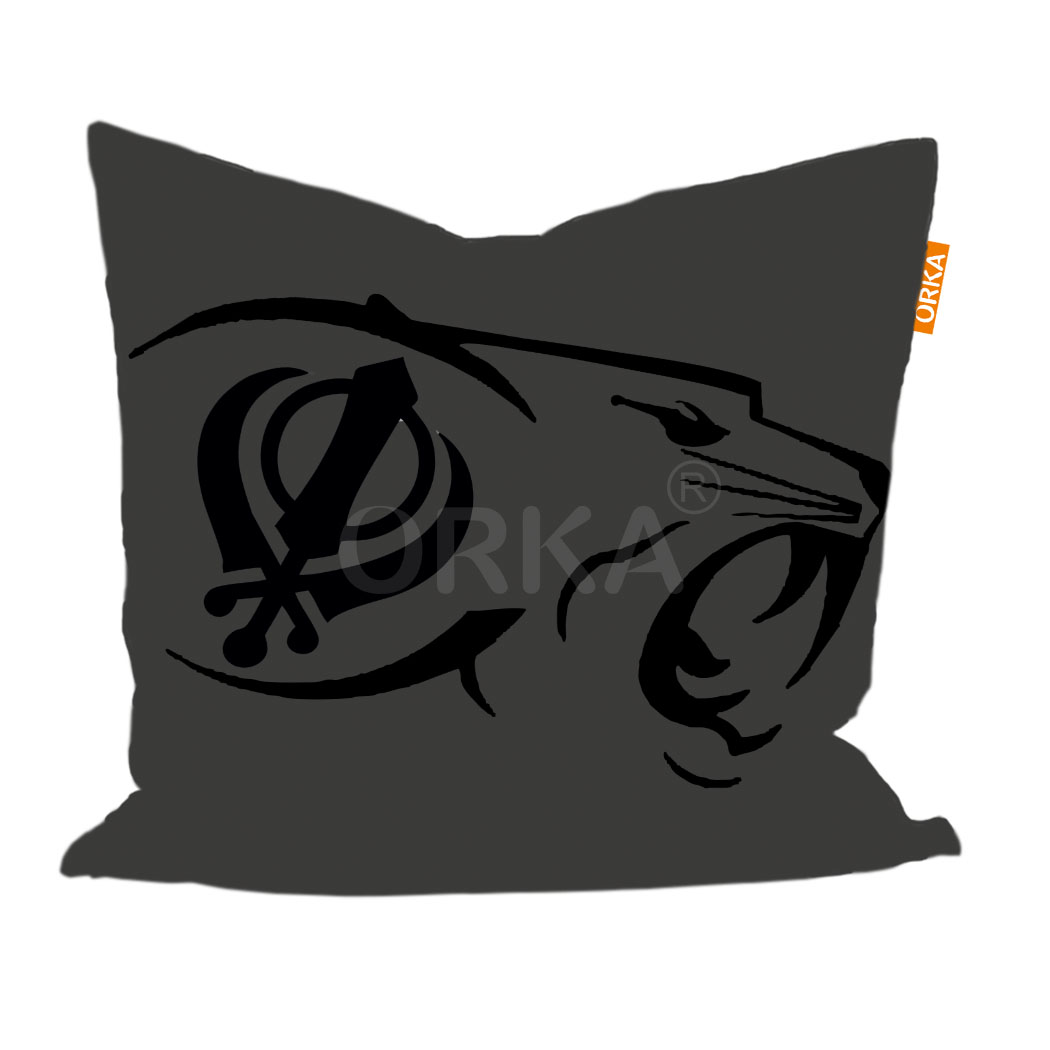 ORKA Punjabi Theme Digital Printed Cushion 16  