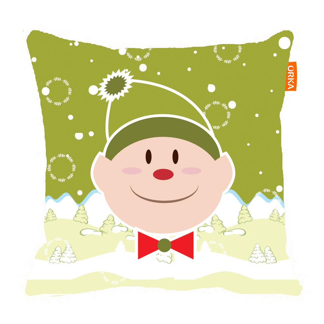 ORKA Digital Printed Christmas Cushion 2  