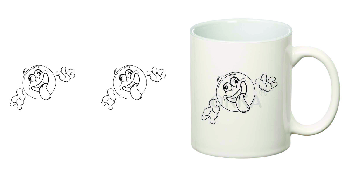 ORKA Coffee Mug (funny-face)Theme 11 Oz   