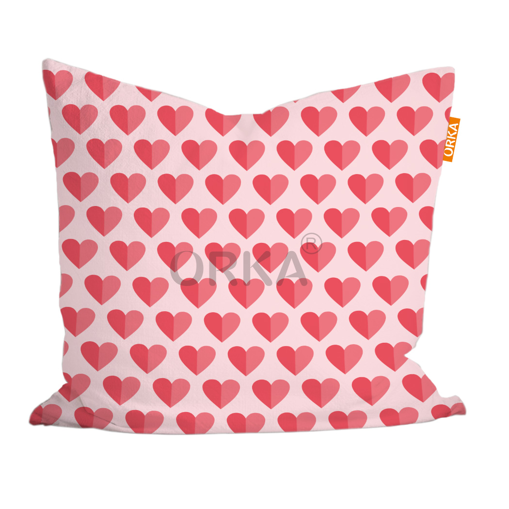 ORKA Valentine Theme Digital Printed Cushion 3  
