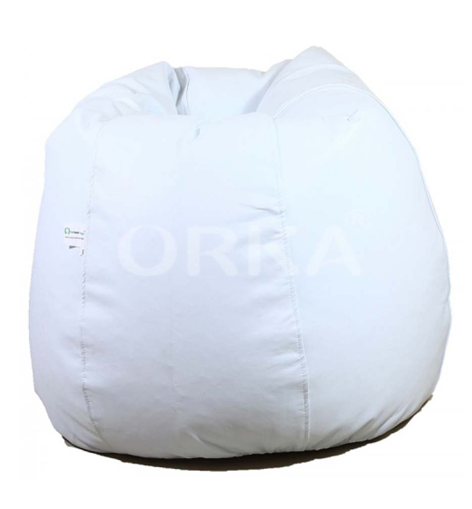Orka Classic White Bean Bag  