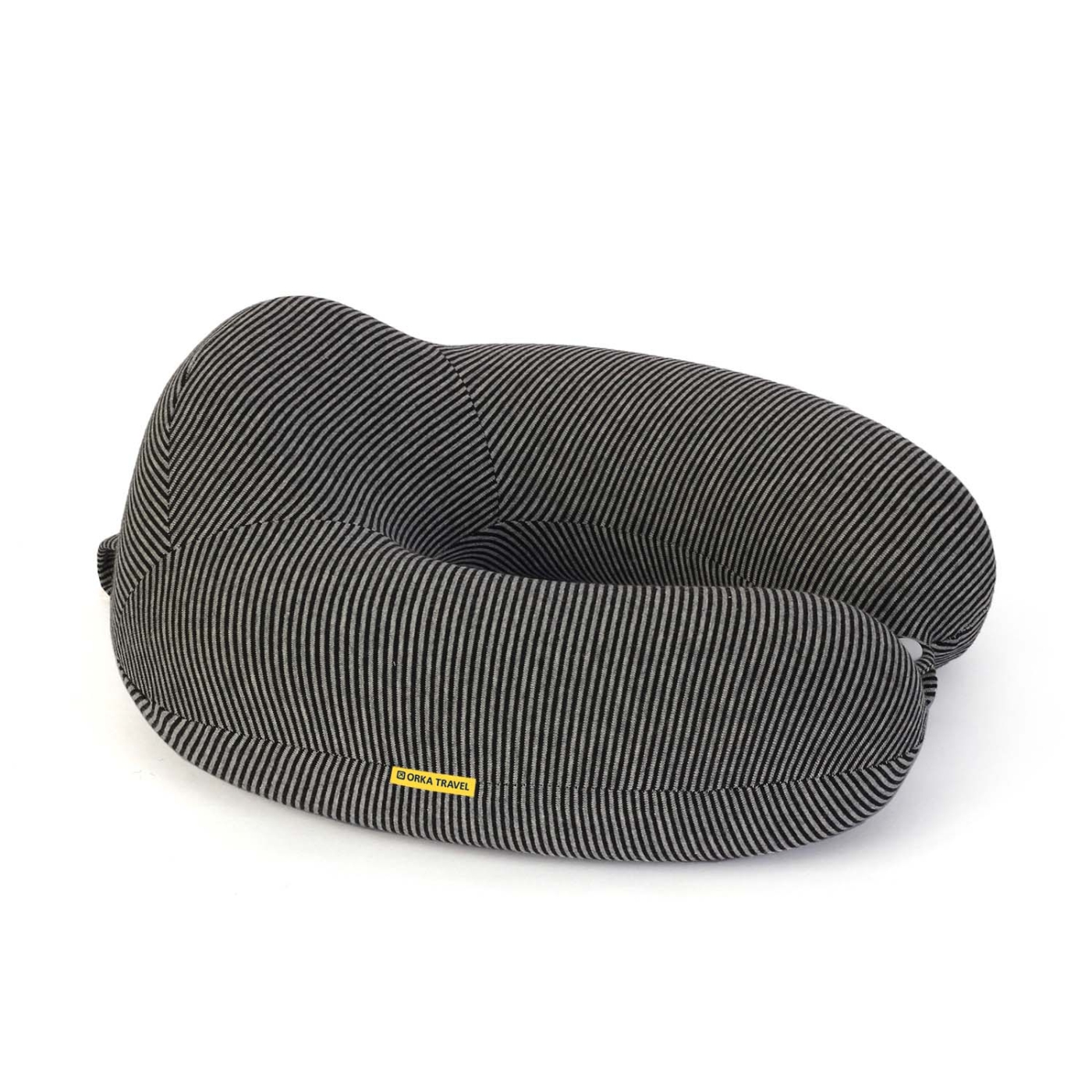 ORKA TRAVEL Stripes Special Thermo Sensitive Memory Foam U Shaped Travel Neck Pillow  