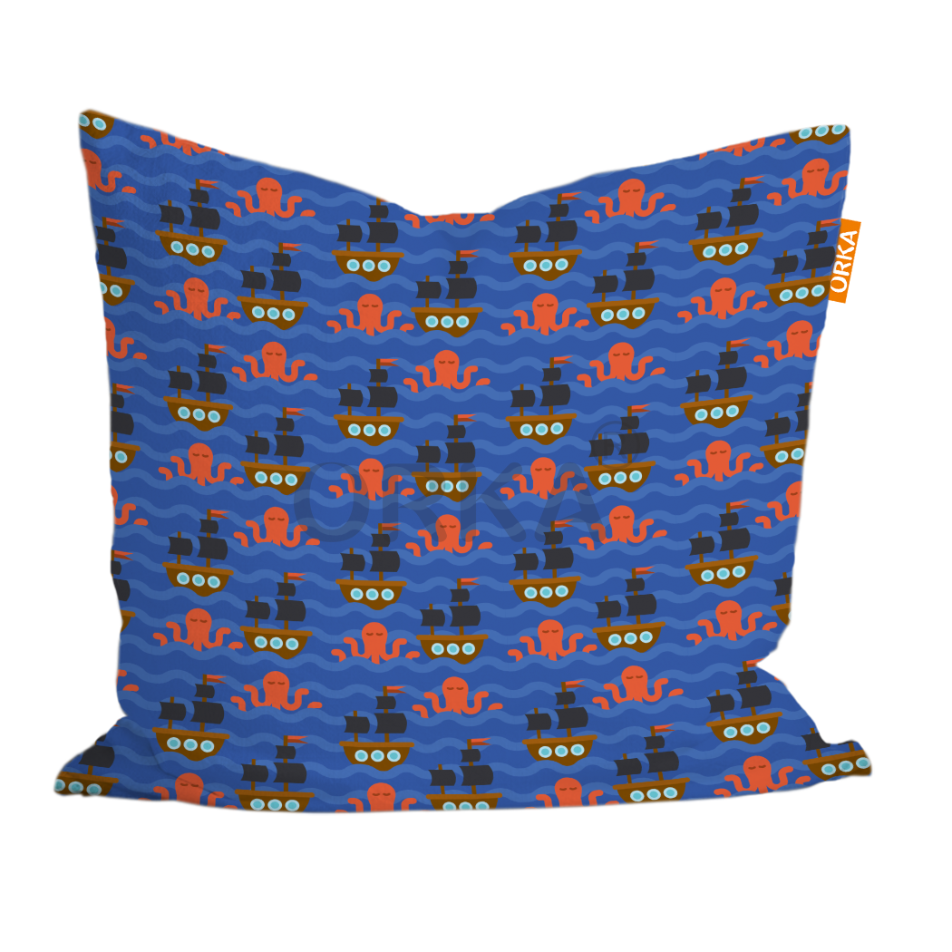 ORKA Sailor Theme Digital Printed Cushion 18  