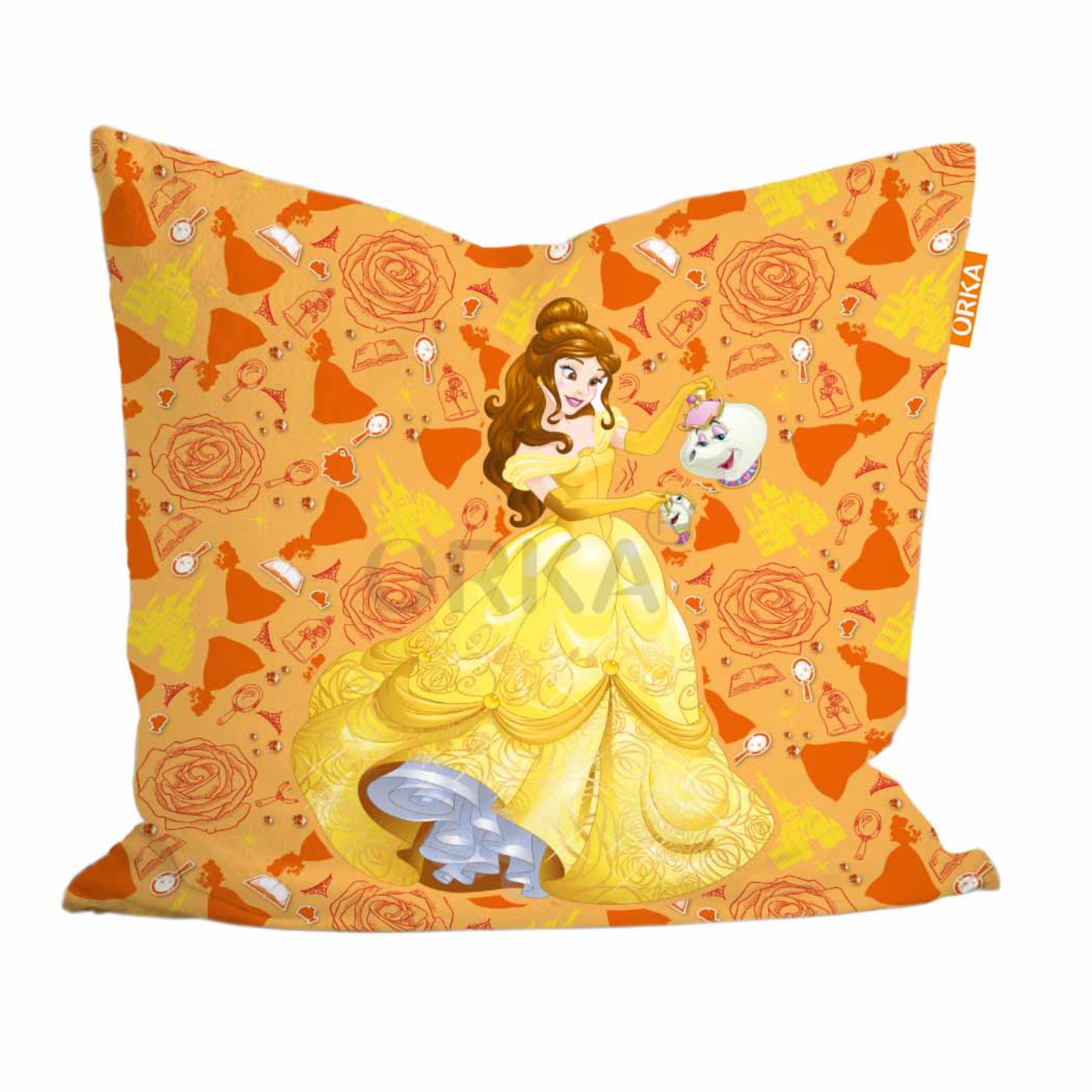 ORKA Princess Theme Digital Printed Cushion10  