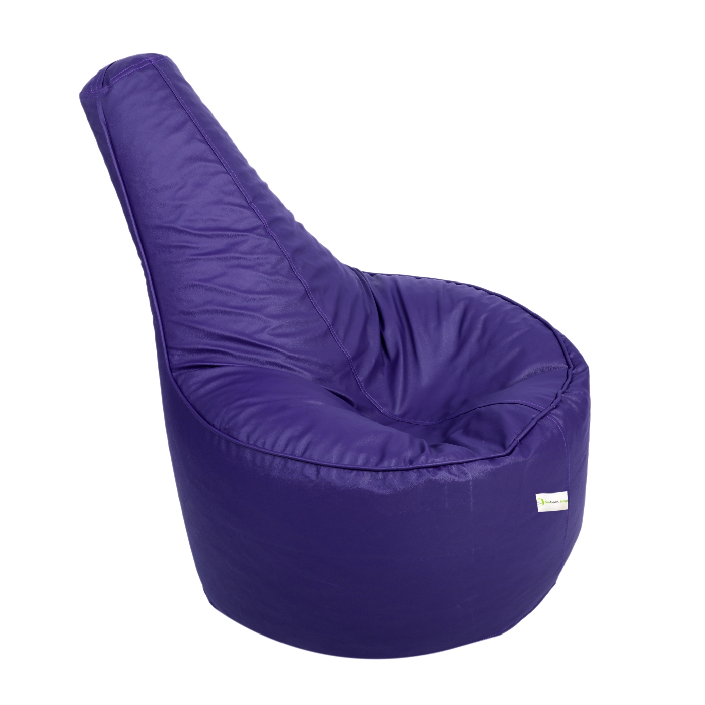 Can Bean Bags Teardrop Chair Purple  