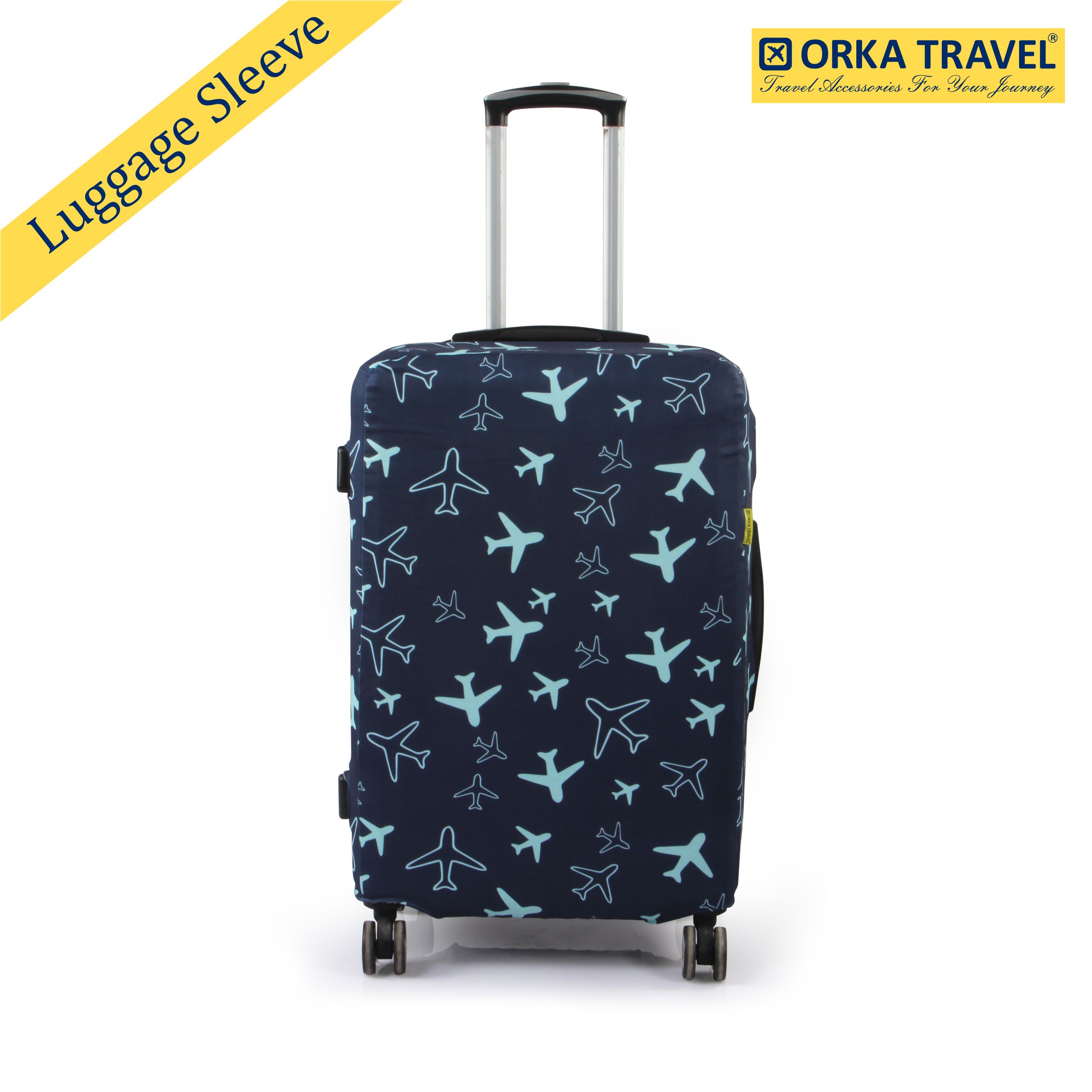 Orka Travel Luggage Cover Aeroplane  
