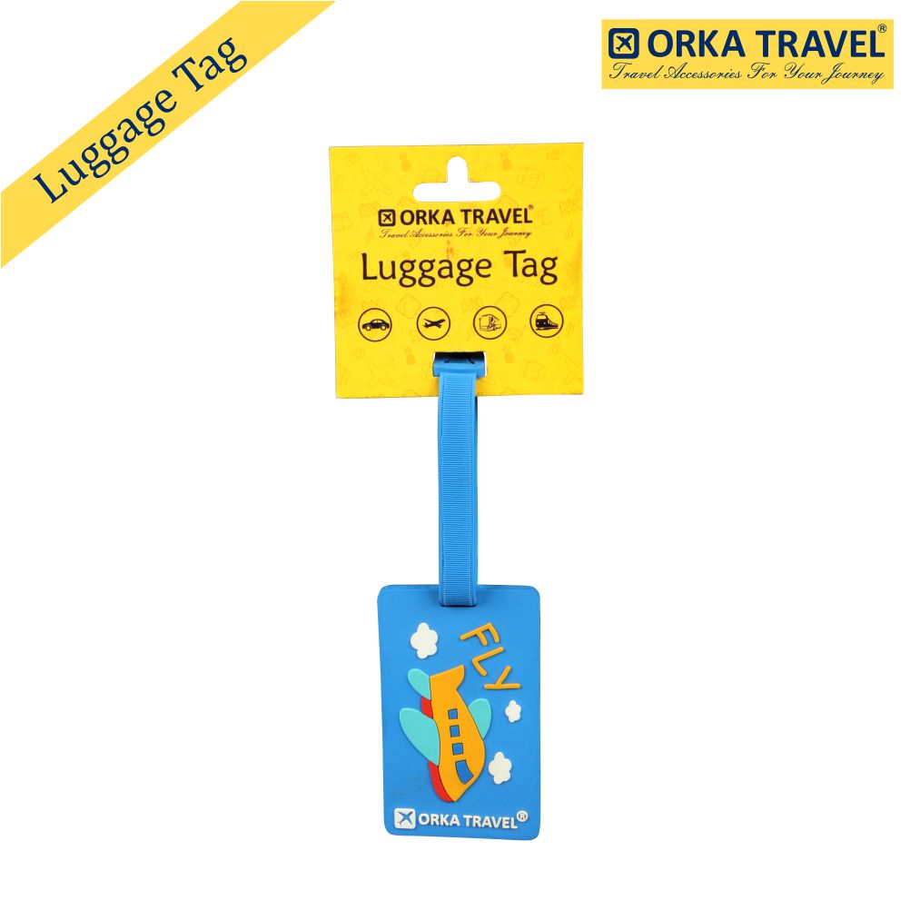 Orka Travel Luggage Tag FLY  