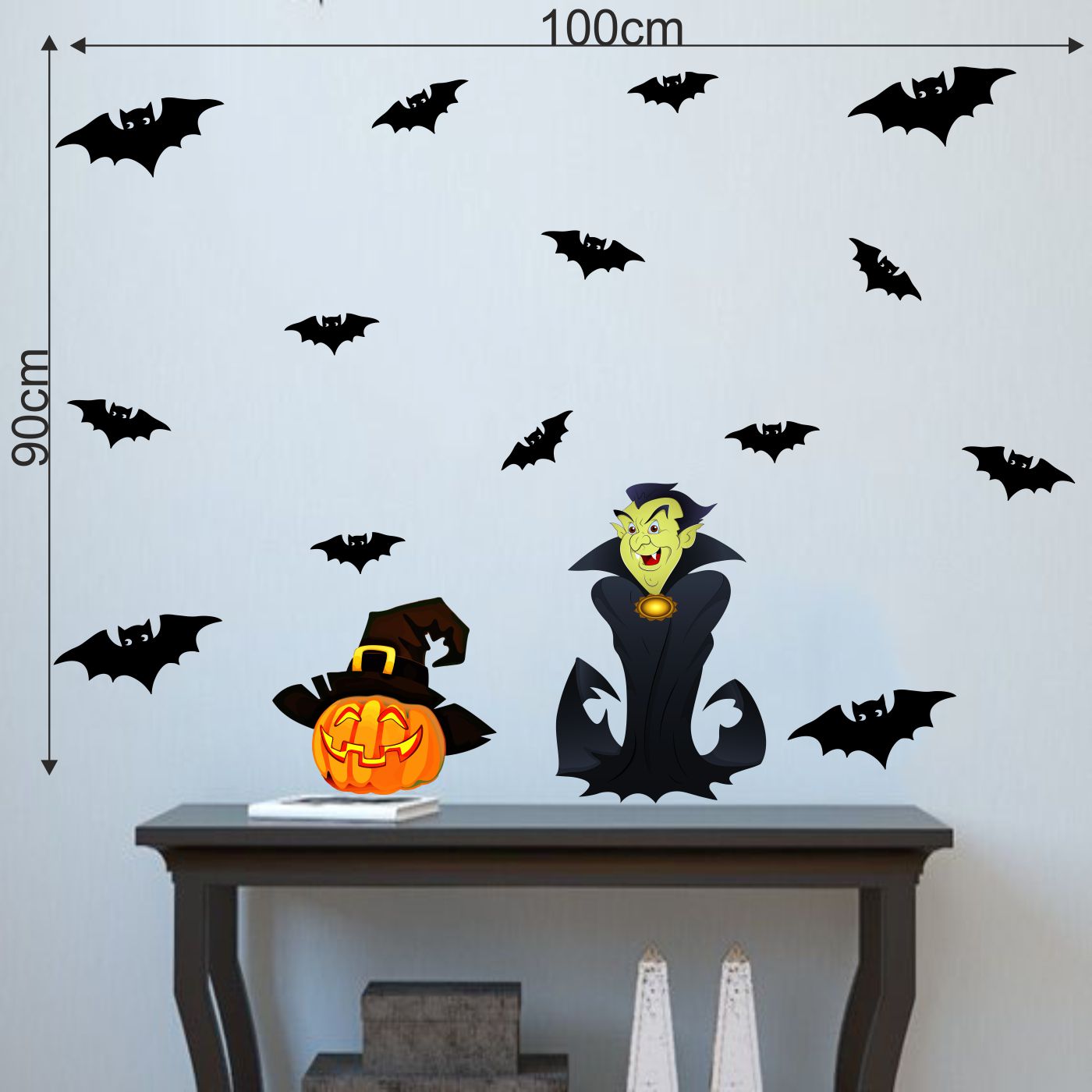 ORKA Halloween Wall Decal Sticker 38  