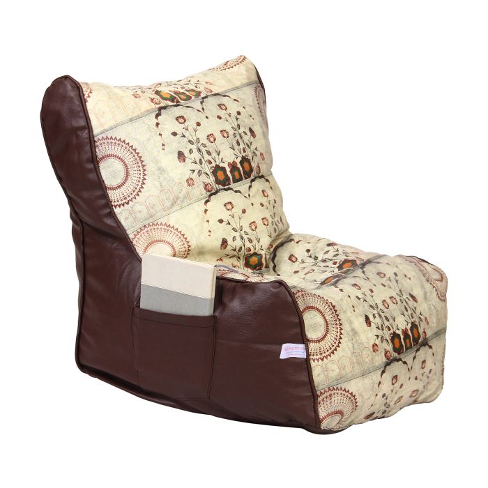ORKA Premium Floral Digital Printed Bean Chair   