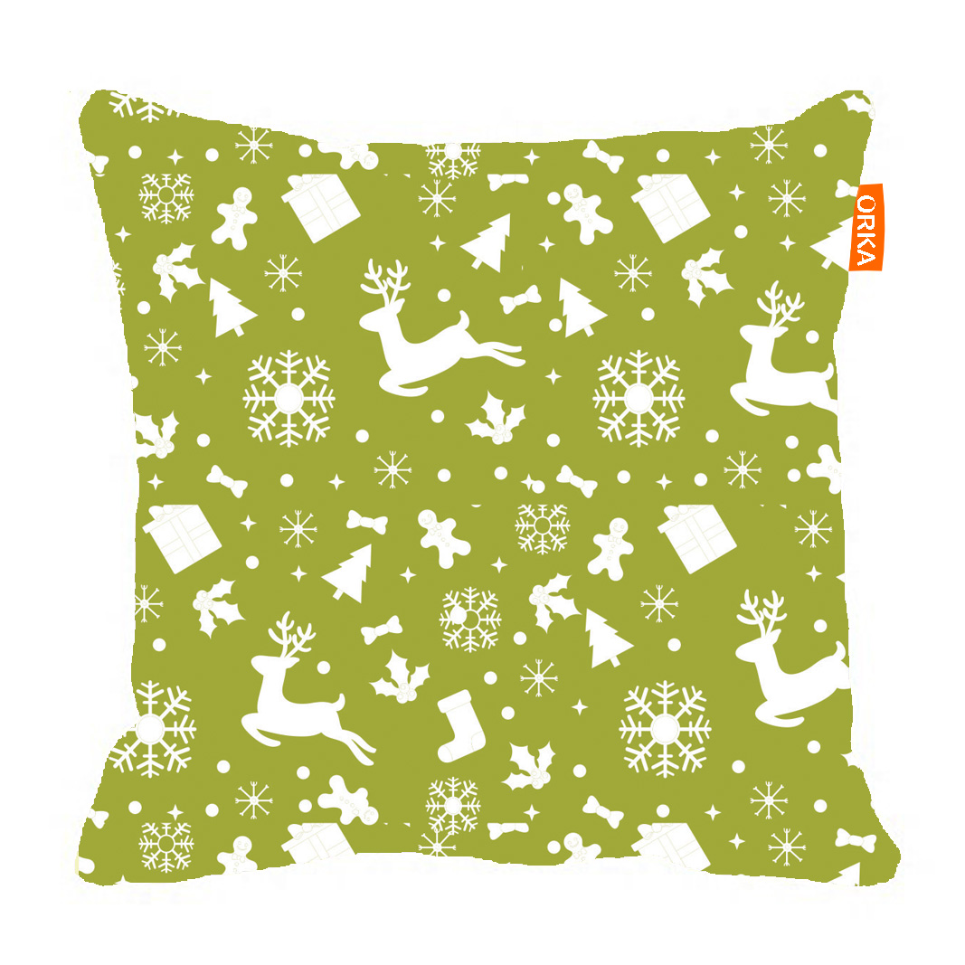 ORKA Digital Printed Christmas Cushion 5  