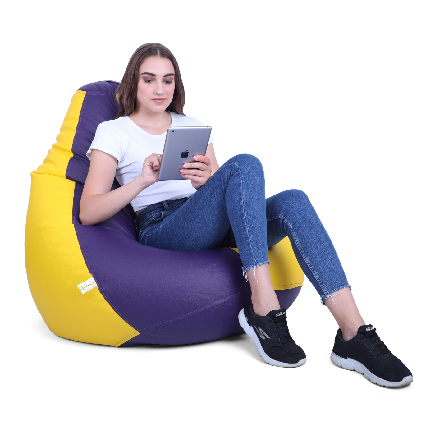 Can Bean Bags Classic Purple, Yellow  