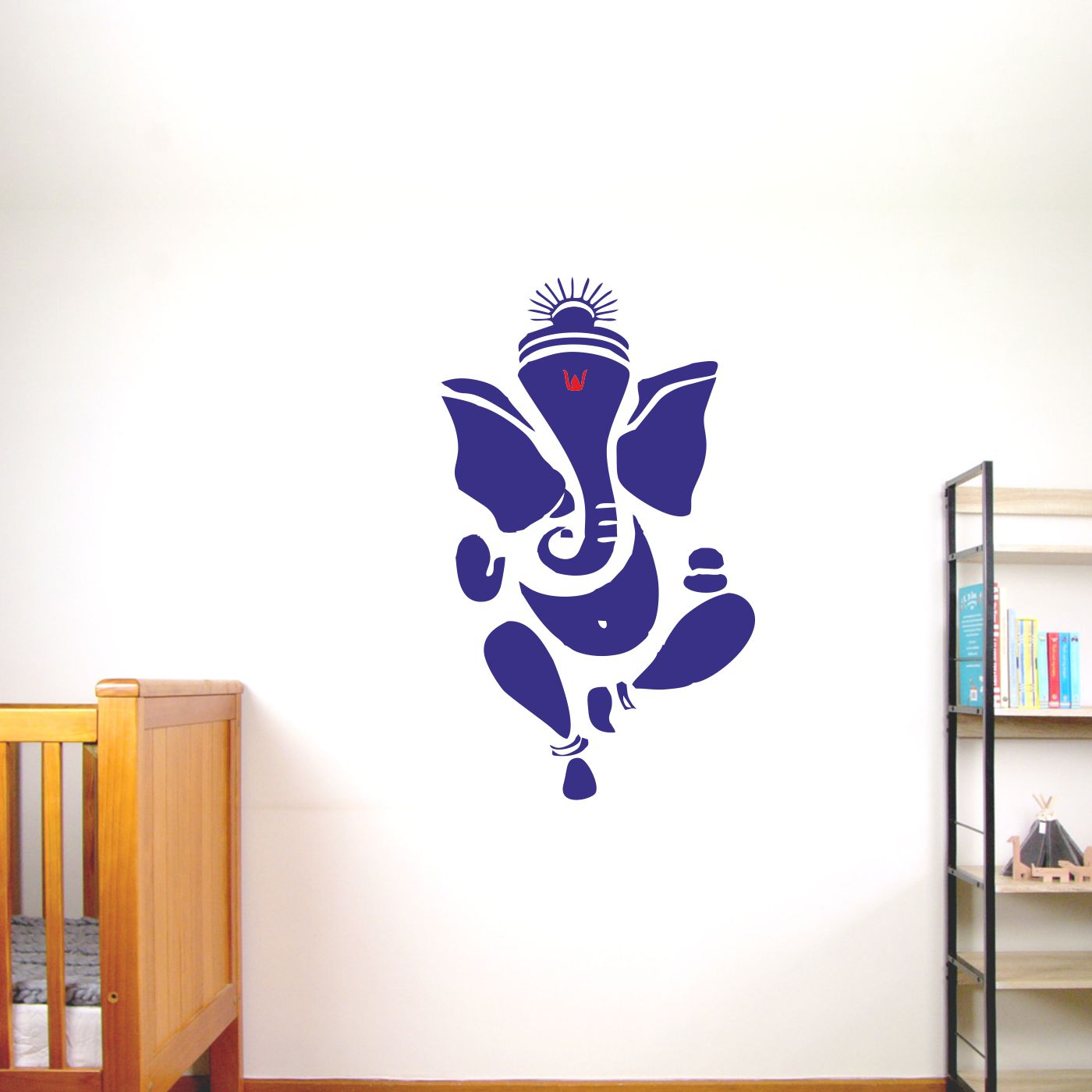 ORKA Lord Ganesha Theme Wall Sticker 17  