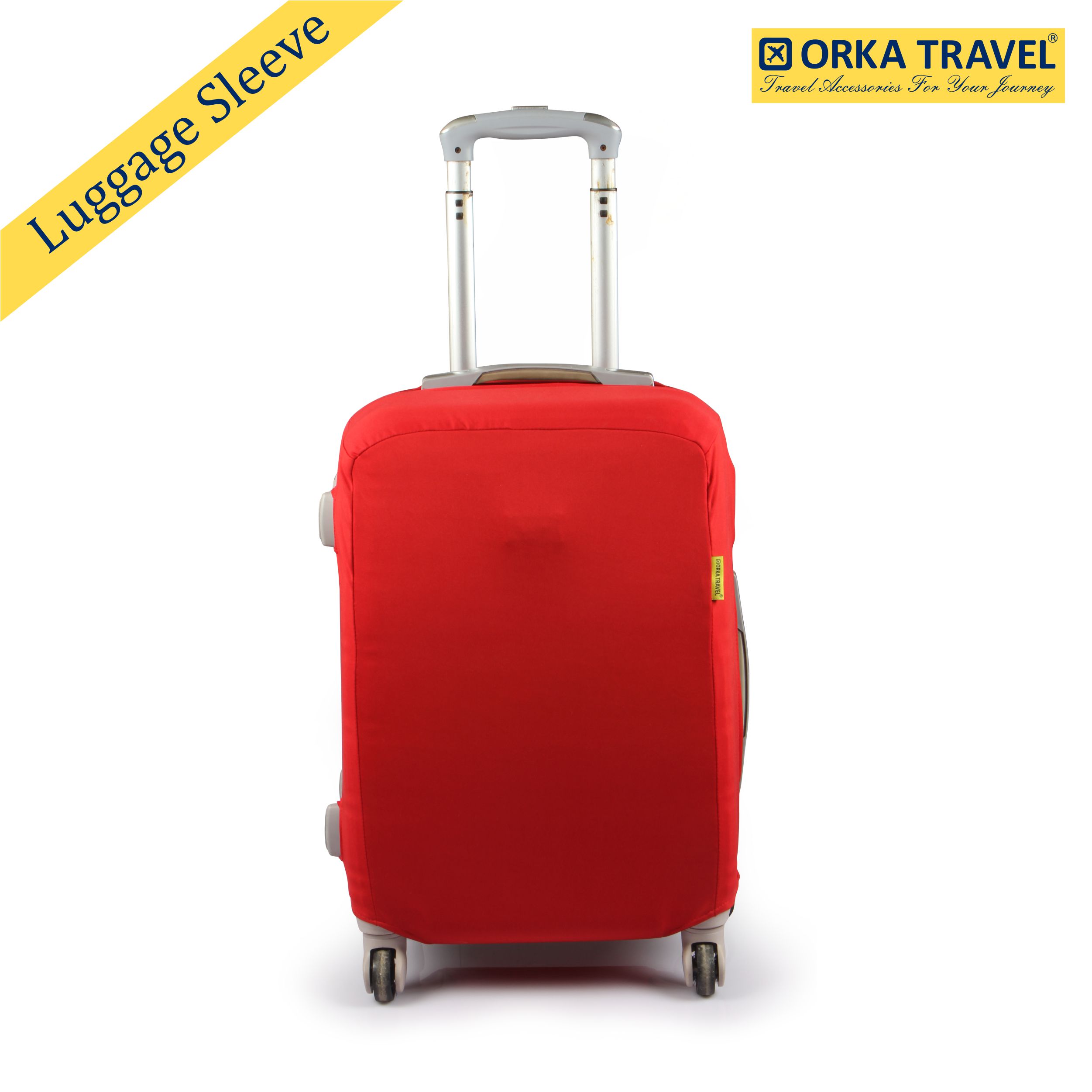 Orka Travel Luggage Cover Red  