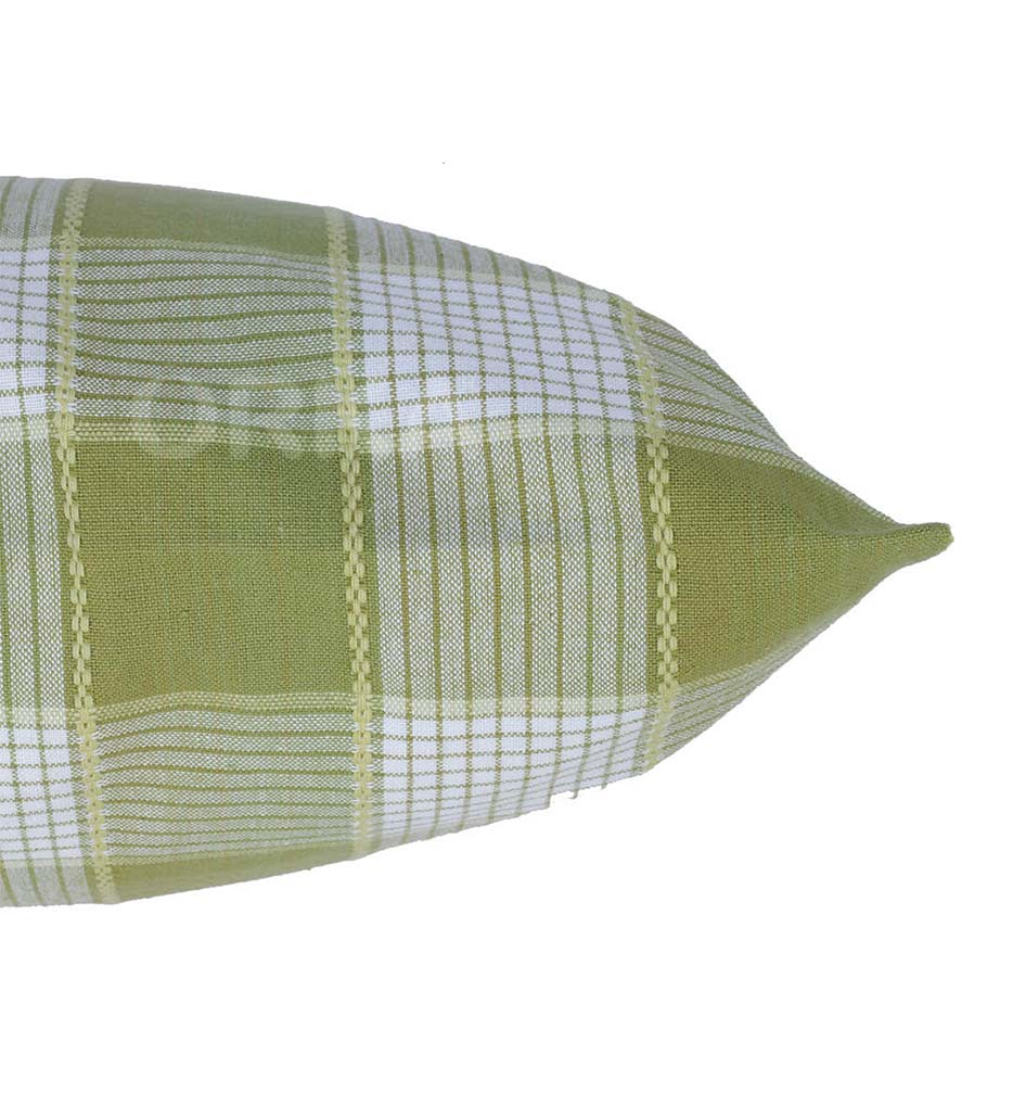 ORKA Green Texture Cotton Cushion  