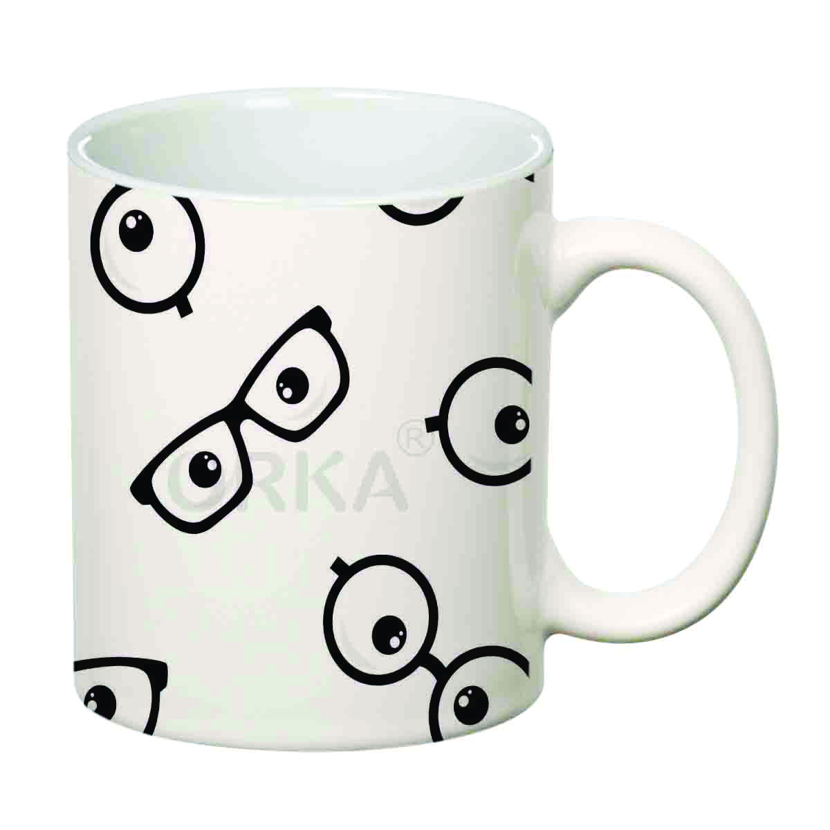 ORKA Coffee Mug(Spectacles) Theme 11 Oz   