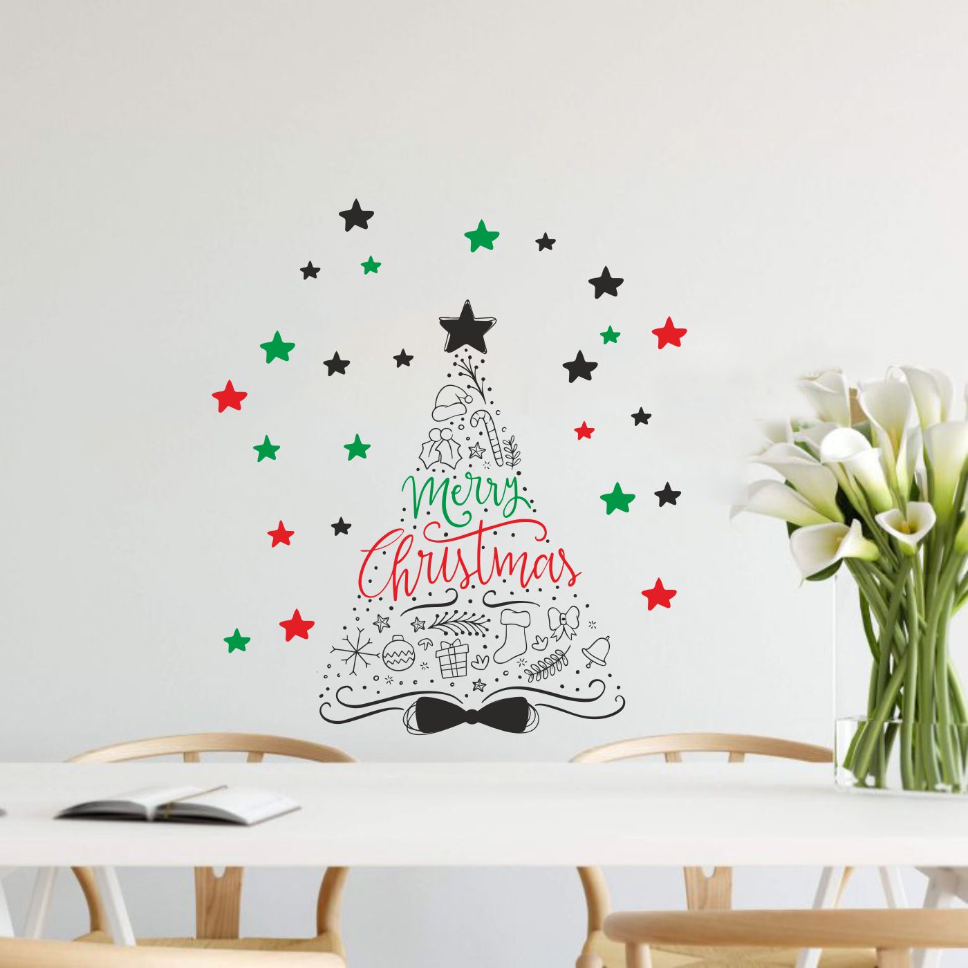 ORKA Christmas Theme Wall Sticker 8  