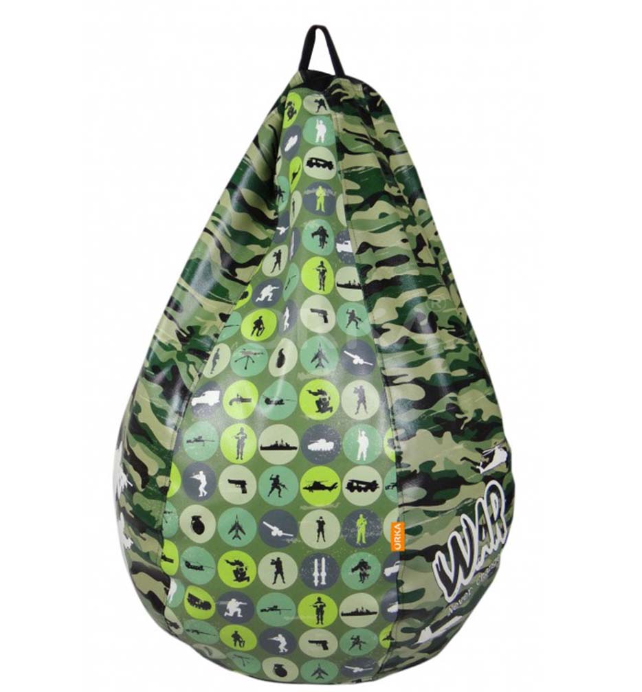 Orka Digital Printed Bean Bag Camouflage War Games Theme  