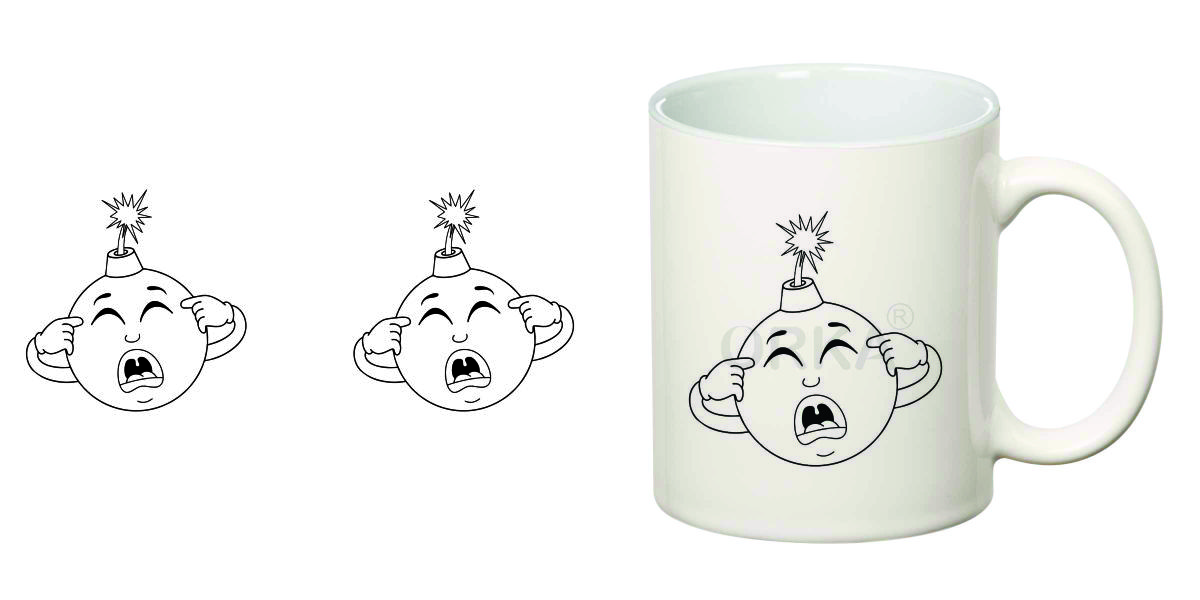 ORKA Coffee Mug(funnyface) Theme 11 Oz   