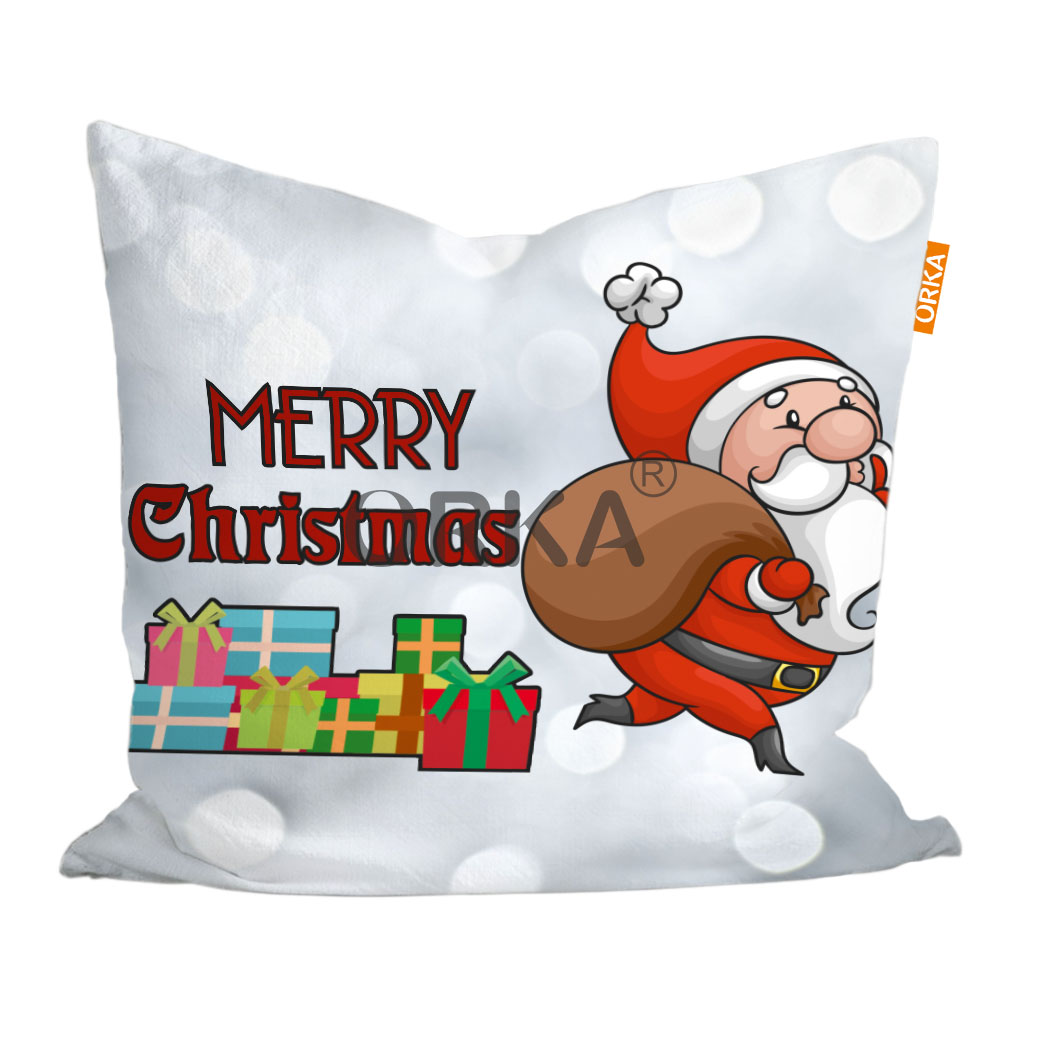 ORKA Digital Printed Christmas Cushion 37 16" X 16" Cover Only