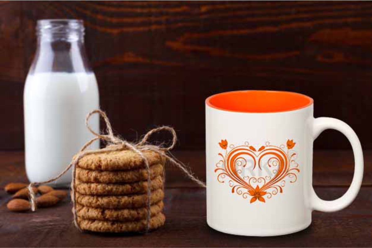 ORKA<sup>®</SUP> Design Heart Theme Coffee Mug   