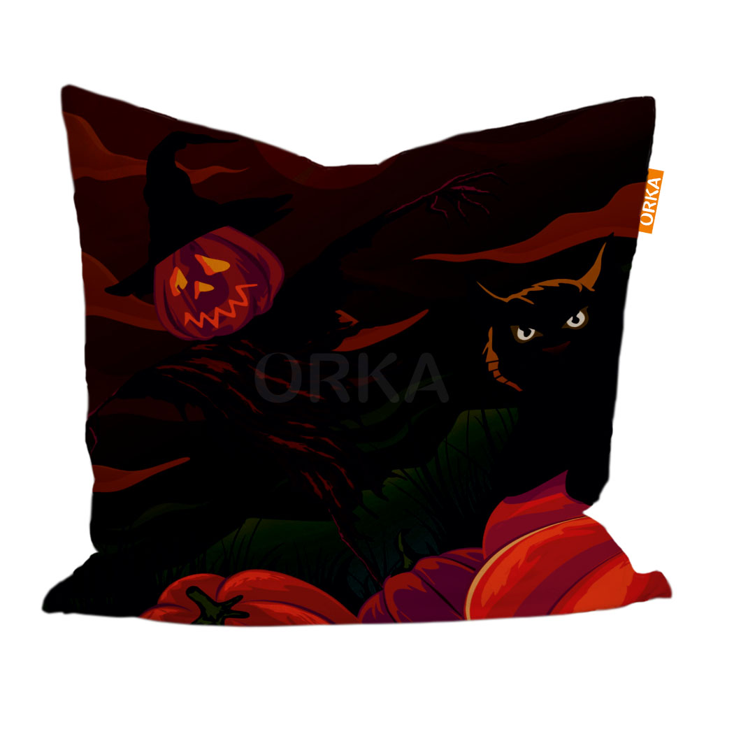 ORKA Digital Printed Halloween Cushion 18  