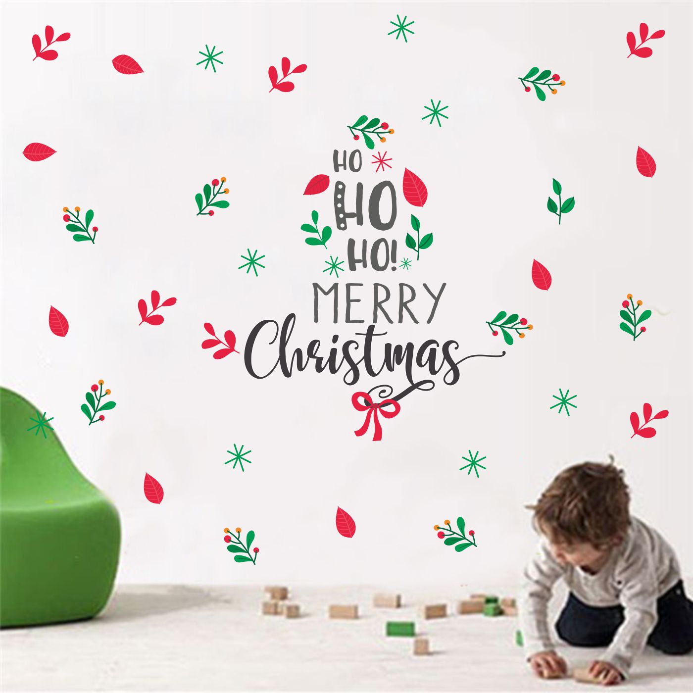 ORKA Christmas Theme Wall Sticker 1  