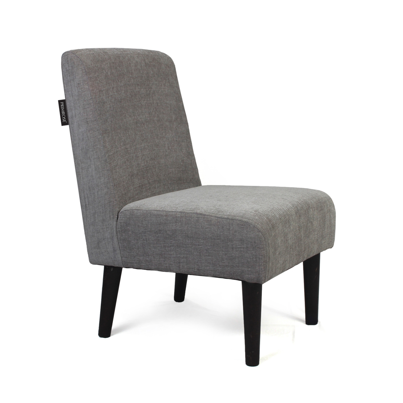 PRIMROSE Betty Molfino Fabric Chair - Grey  