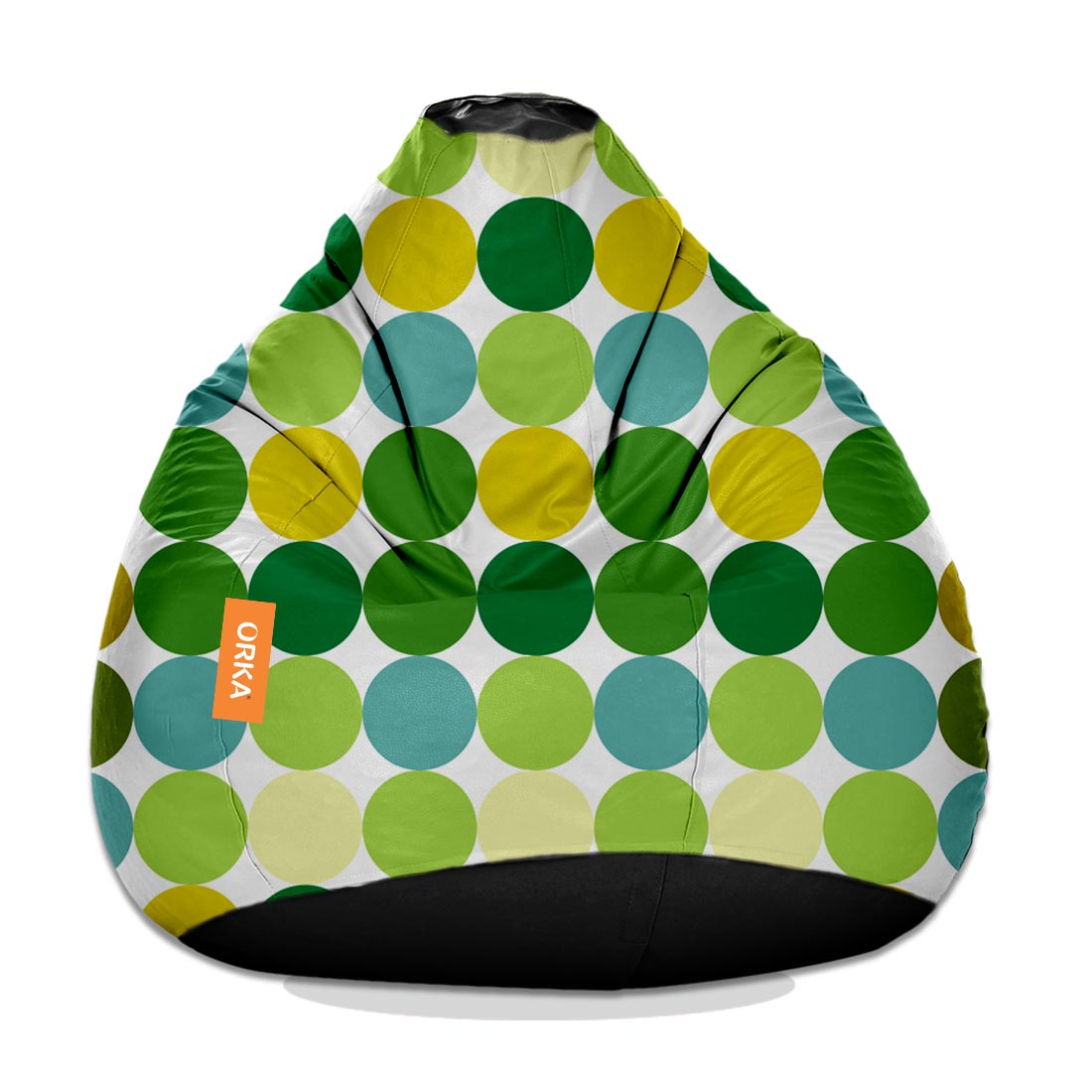 ORKA®Digital Printed Geometric Pattern Bean Bag 1   