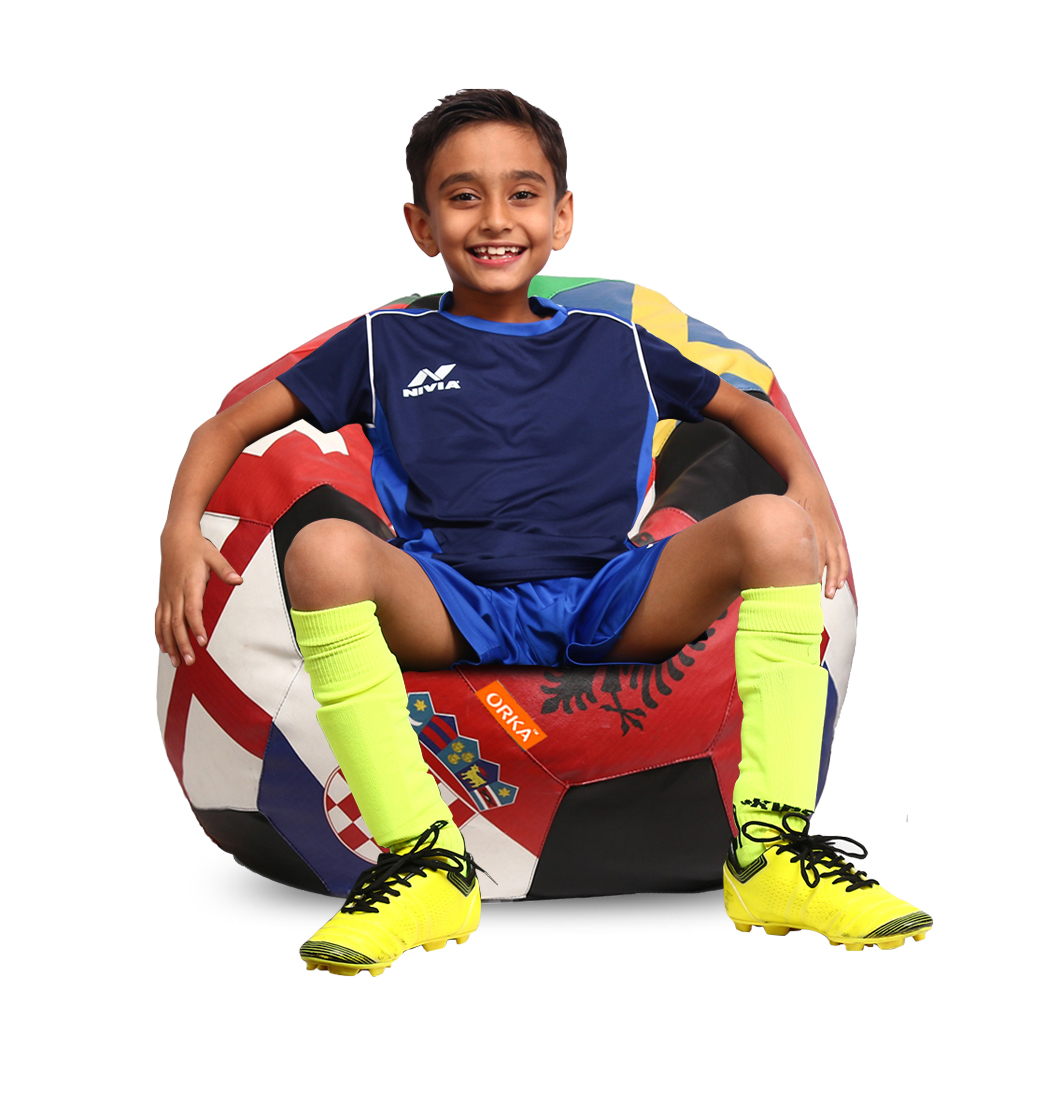 ORKA KIDS SPORTS37 BEAN BAG WITH PUFFY  