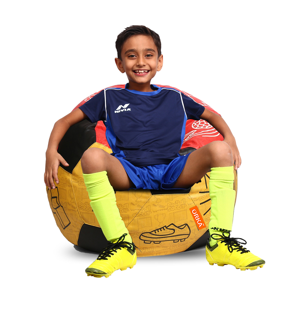 ORKA KIDS SPORTS53 BEAN BAG WITH PUFFY  