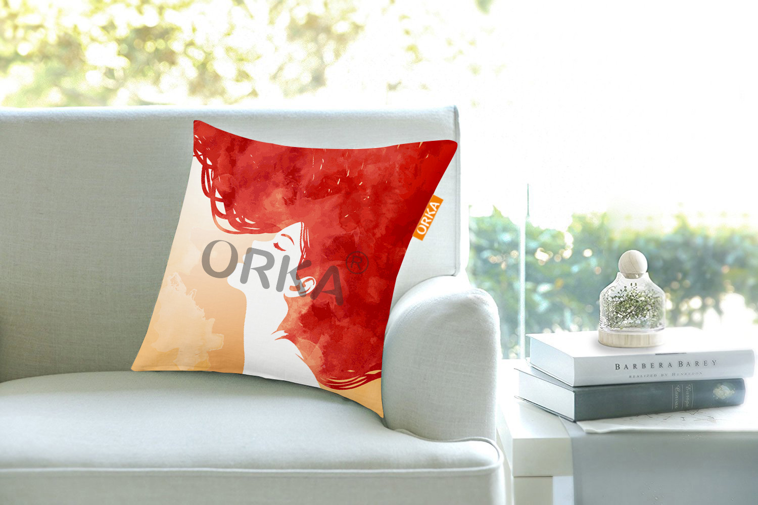 ORKA Set Of 4 Digital Printed Cushion Princess Theme  