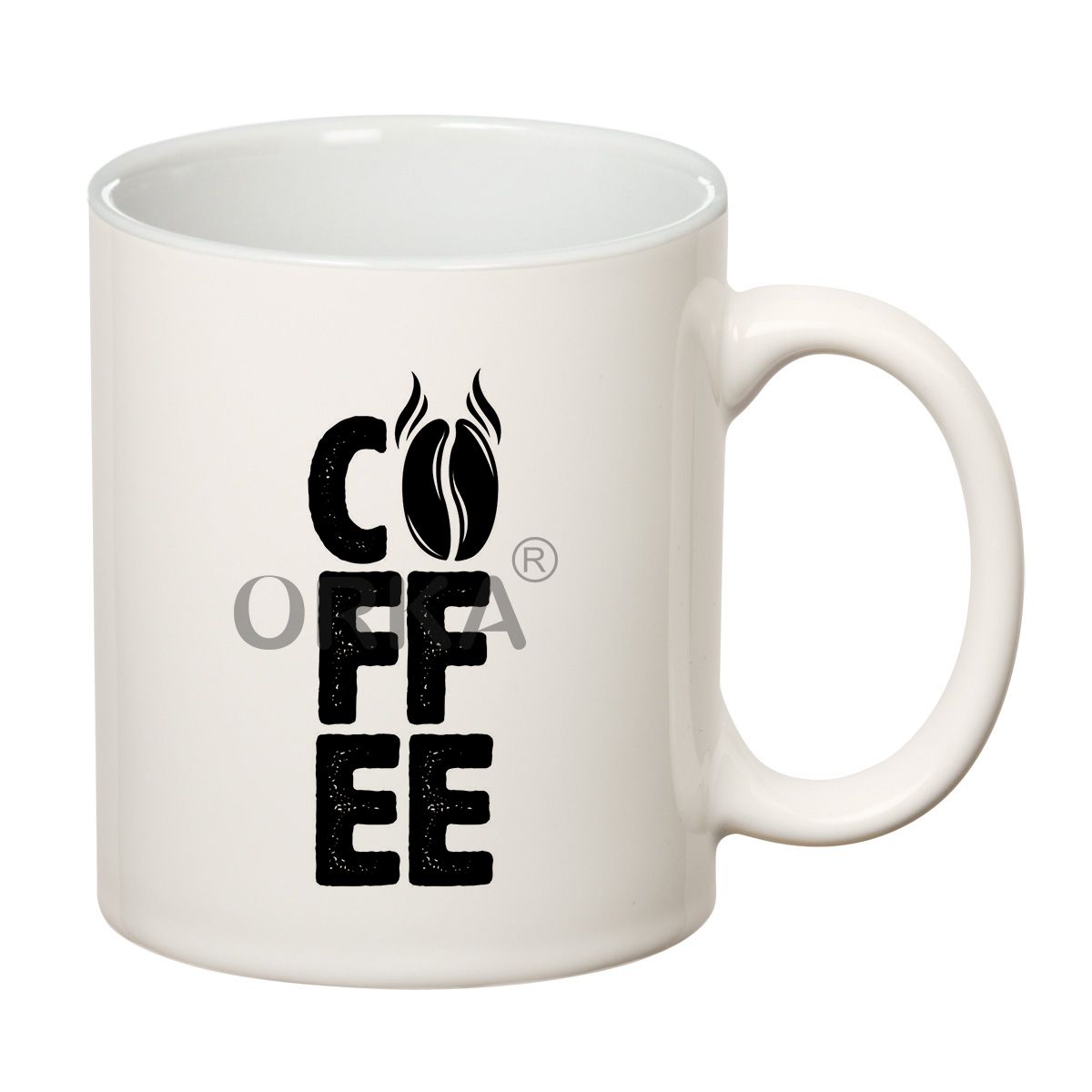 ORKA Coffee Mug Quotes Printed(Coffee) Theme 11 Oz   