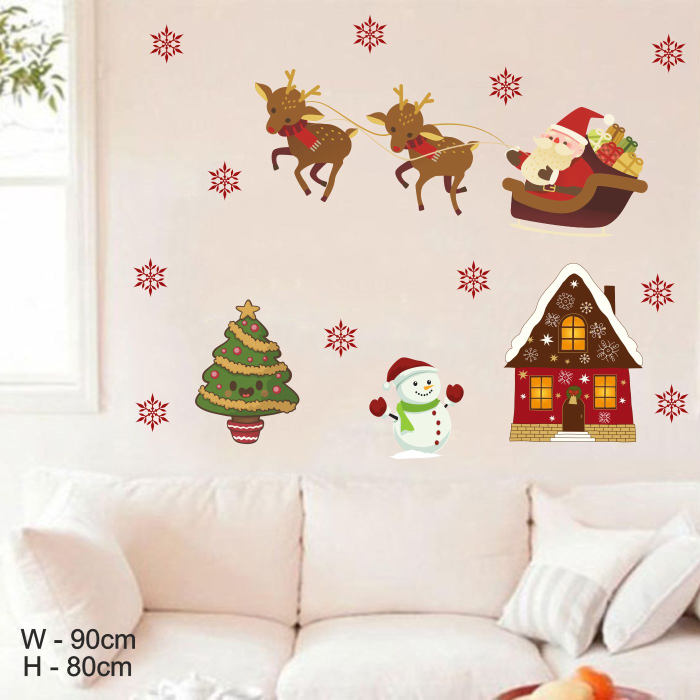 ORKA Christmas Theme Wall Sticker 14  
