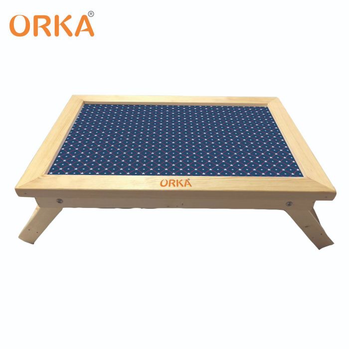 ORKA Stars Foldable Multi-Function Portable Laptop Table - Navy Blue  