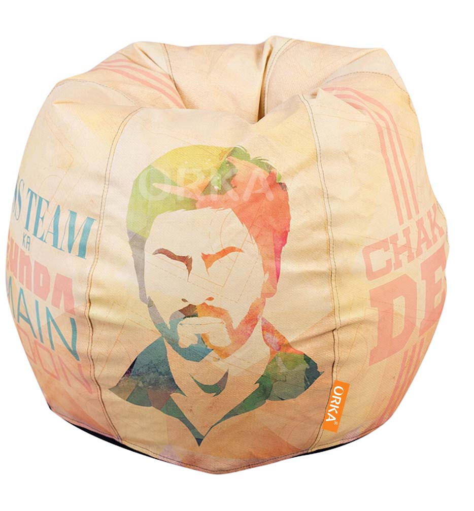 Orka Digital Printed Bean Bag Chack De Bollywood Theme  