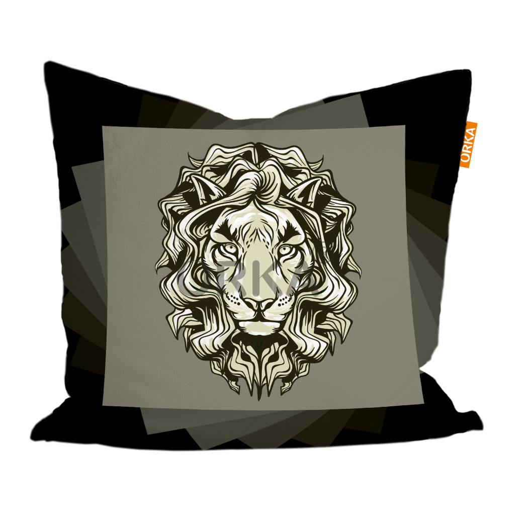 ORKA Digital Printed Wildlife Theme Cushion  29  