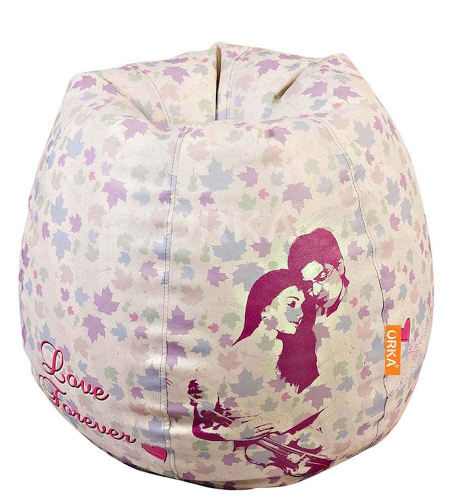 Orka Digital Printed Bean Bag Mohabbatein Light Bollywood Theme  