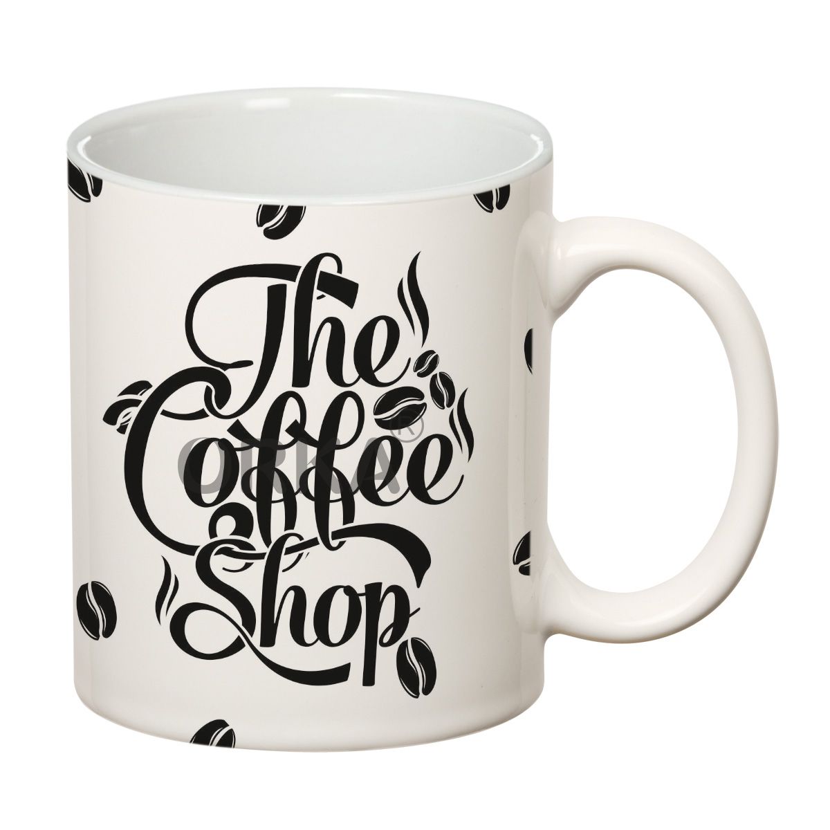 ORKA Coffee Mug Quotes Printed(The Coffee Shop) Theme 11 Oz   